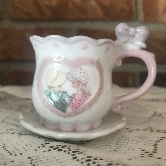 Rare 1994 EnescoPrecious Moments Collector Tea Cup - Picture 1 of 7